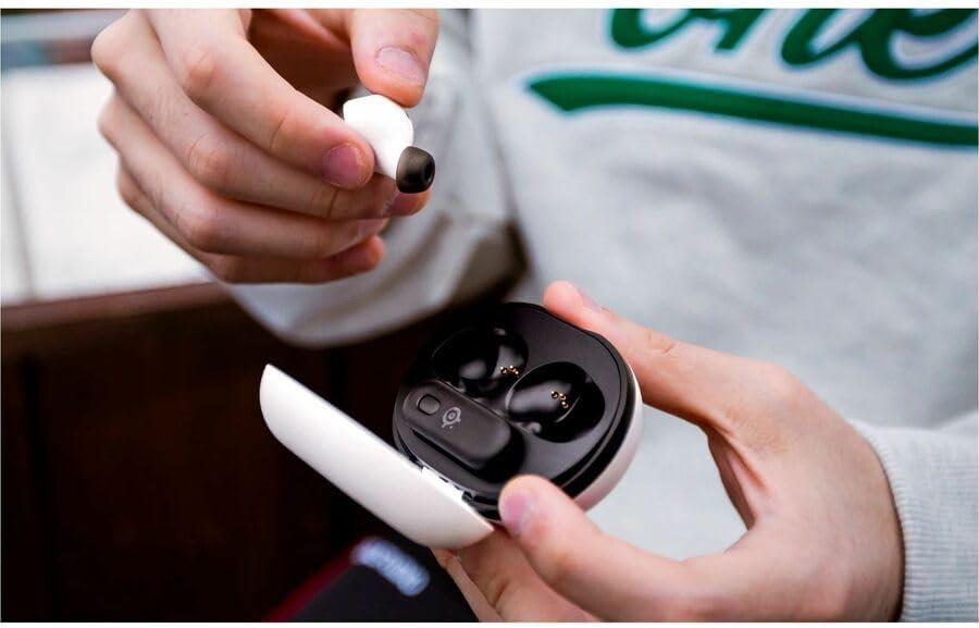 imageSteelSeries Arctis GameBuds for PlayStationPCSwitchMobile QuickSwitch 24GHz Bluetooth 53 Active Noise Cancelling 100 Game Audio Presets 40H Battery with Qi Charging Case WhiteWhite