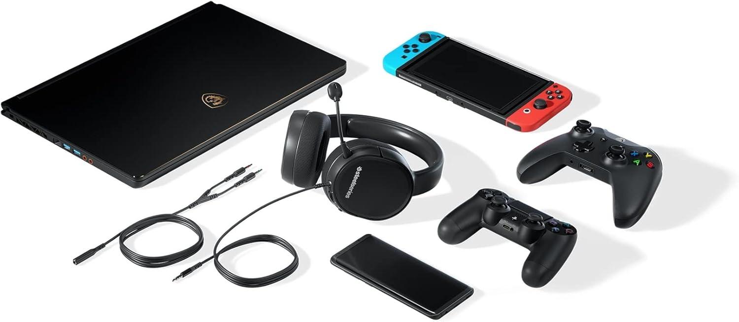 imageSteelSeries Arctis Nova 1X Gaming Headset Signature Arctis Sound ClearCast Gen 2 Mic Xbox Series XS PC PlayStation Switch and MobileArctis 1