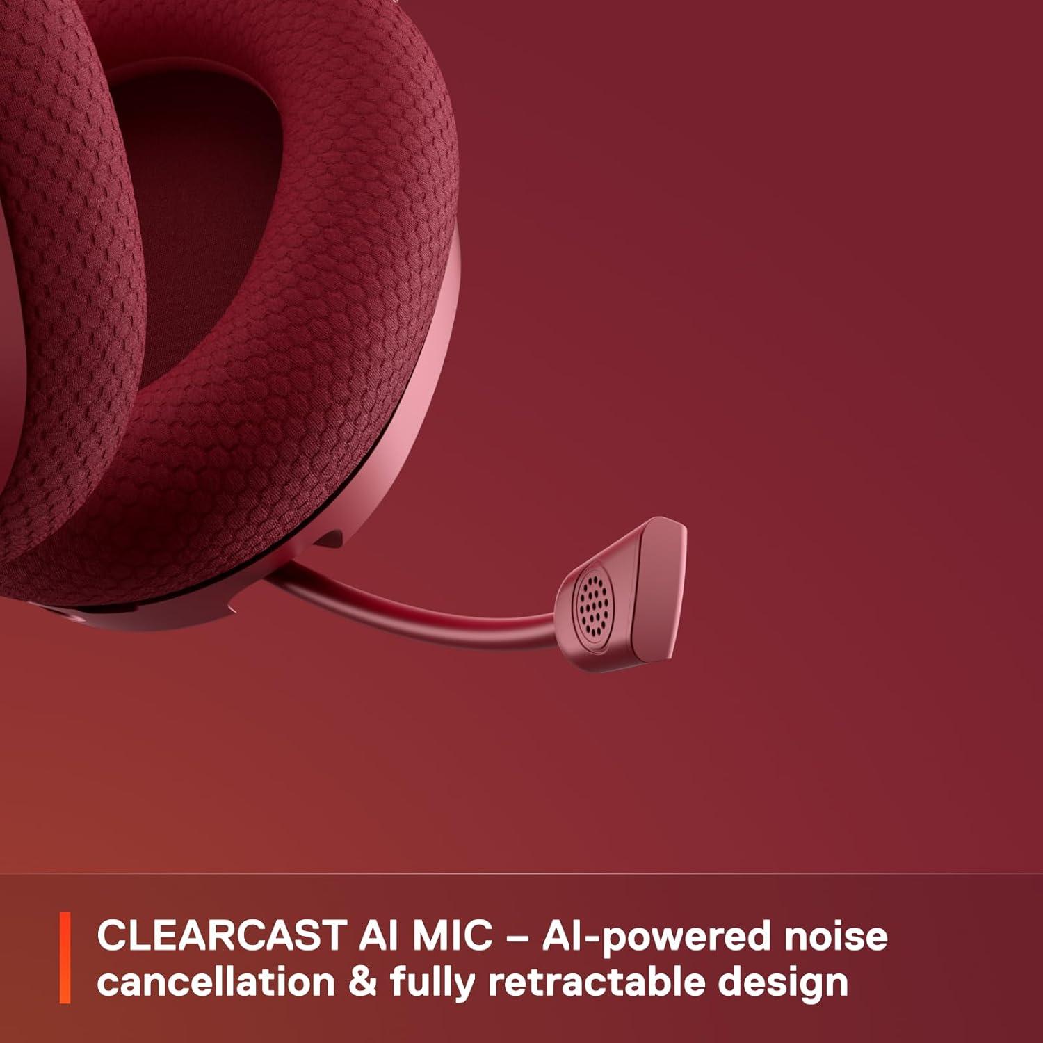 imageSteelSeries Arctis Nova 7 Wireless MultiPlatform Gaming Headset Dragon Edition Two Speaker Plate Sets Dual Wireless 24GHz ampamp Bluetooth 38 HR Fast Charge Battery PC PS Mac Mobile SwitchDragon