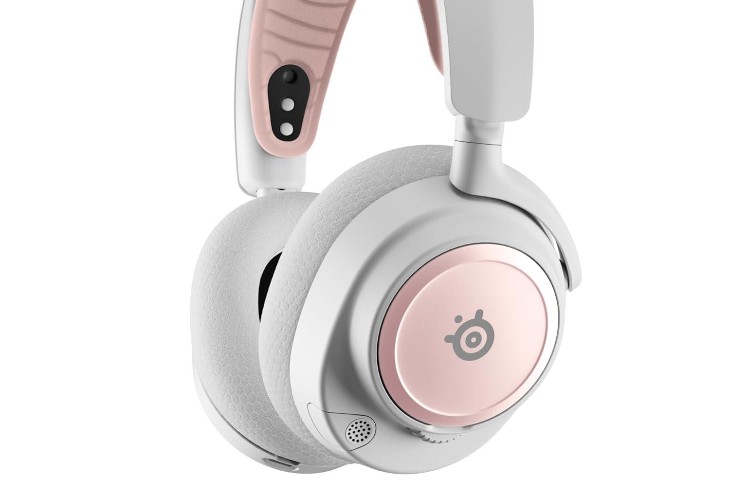 imageSteelSeries Nova Booster Pack Gaming Headset Accessory Nylon Headband Customize with Unique Speaker Plates Rose QuartzRose Quartz