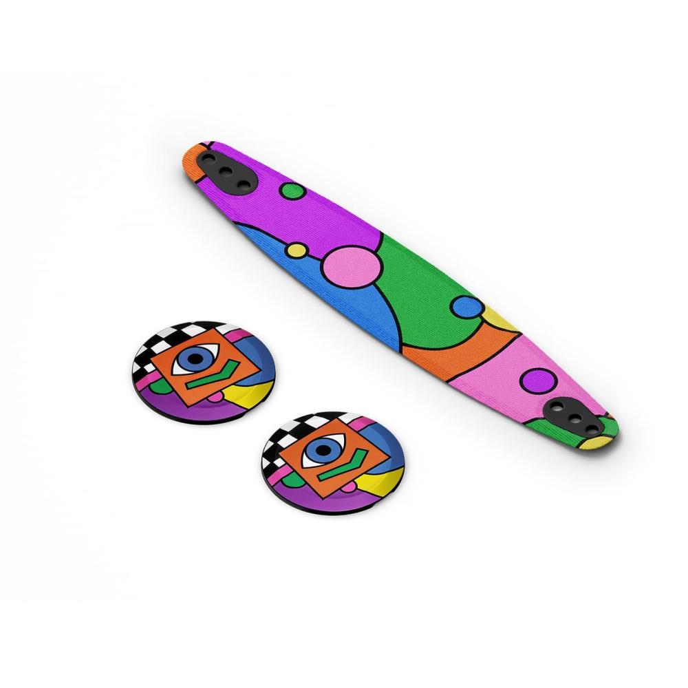 imageSteelSeries Arctis Nova Booster Pack Limited Edition Artist Collaboration Roma Bib Gaming Headset Accessory Nylon Headband Customize with Unique Speaker Plates