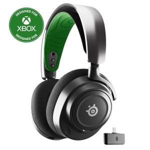 SteelSeries Arctis Nova 7X Wireless Multi-Platform Gaming Headset — Neodymium Magnetic Drivers — 2.4GHz+Bluetooth — 38Hr USB-C Battery — AI Mic — Xbox Series X|S, PC, PS5, Switch, VR, Mobile – Black