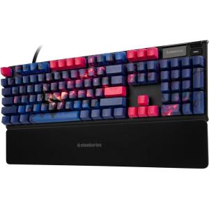 SteelSeries Keycaps — Limited Edition Artist Collaboration — Double Shot Pudding-Style Keycaps — Durable PBT Thermoplastic — Compatible with a Wide Range of Mechanical Keyboards — Special Artwork