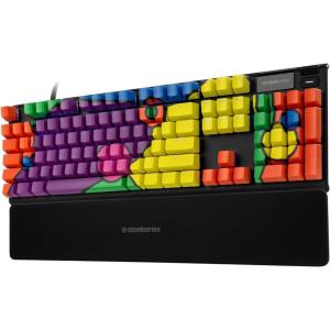 SteelSeries Keycaps — Limited Edition Artist Collaboration — Roma Bib — Double Shot Pudding — Durable PBT Thermoplastic — Compatible with a Wide Range of Mechanical Keyboards — Special Artwork