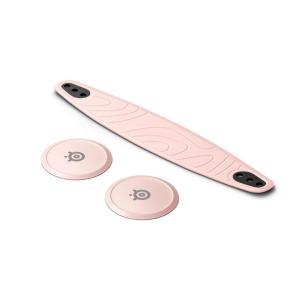 SteelSeries Nova Booster Pack -Gaming Headset Accessory – Nylon Headband – Customize with Unique Speaker Plates – Rose Quartz(Rose Quartz)