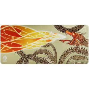SteelSeries QcK Gaming Mouse Pad – XXL Thick Cloth – Sized to Cover Desks(CS2 – Dragon Lore)