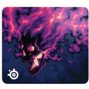 SteelSeries QcK Gaming Mouse Pad — Limited Edition Artist Collaboration — Titik Noda — Non-Slip Rubber Base — Peak Tracking and Stability — Optimized for Gaming Sensors